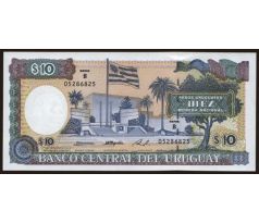 10 pesos 1995-97 Uruguay