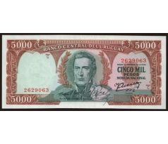 5 000 pesos 1967 Uruguay