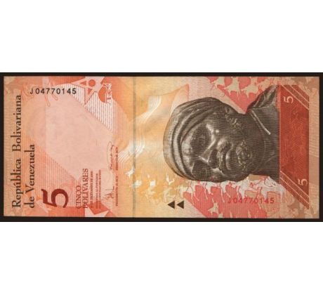 5 bolivares 2007-14 Venezuela
