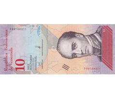 10 bolivares 2018 Venezuela