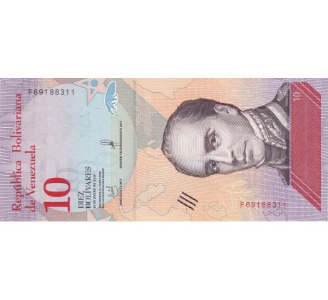 10 bolivares 2018 Venezuela