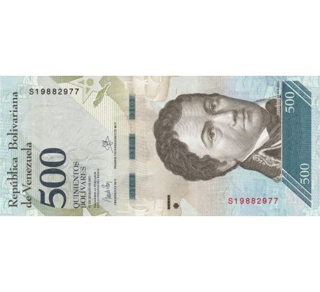 500 bolivares 2015-17 Venezuela