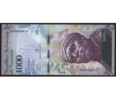 1 000 bolivares 2017 Venezuela