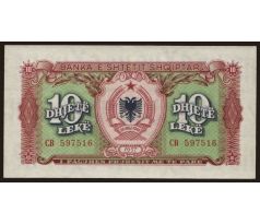 10 leke 1957 Albánsko