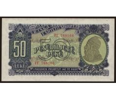 50 leke 1957 Albánsko