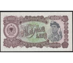 1 000 leke 1957 Albánsko
