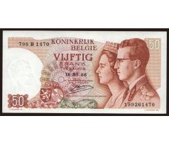 50 francs 1966 Belgicko