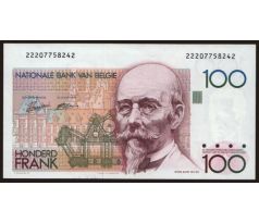 100 francs 1982 Belgicko