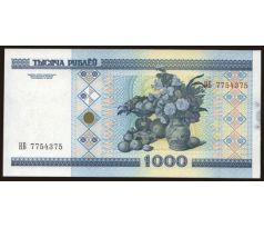 1 000 rubel 2 000 Bielorusko