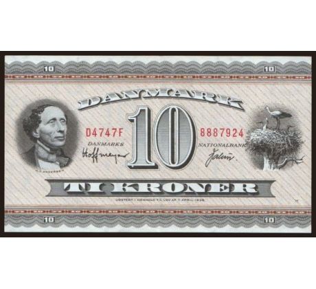 10 kroner 1936/1974/ Dánsko