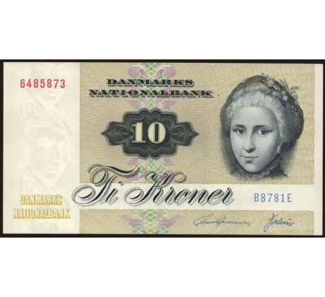 Dánsko 10 kroner 1978 Dánsko