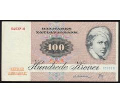 100 korun 1972-93 Dánsko