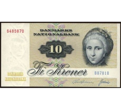 Dánsko 10 kroner 1978 Dánsko copy
