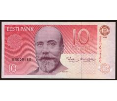 10 krooni 1991-92 Estónsko