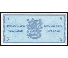 5 marka 1963 Fínsko