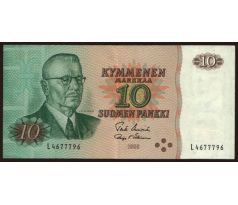 10 marka 1963 Fínsko