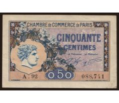 50 centime 1920  Paríž komúna