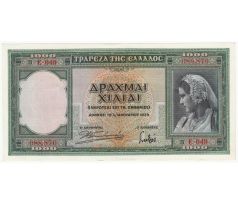 1000 drachma 1939 Grécko