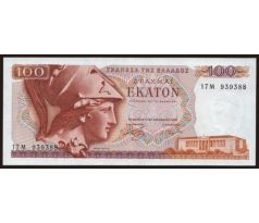 100 drachma 1978 Grécko