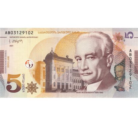 5 laris 2017-21 Gruzínsko