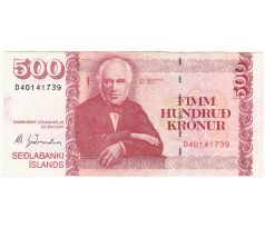 500 kronur 2001 Island