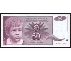 50 dinar 1990 Juhoslávia