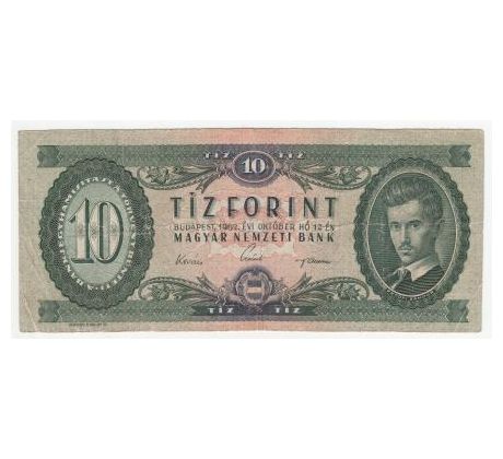 10 forint 1962 Maďarsko