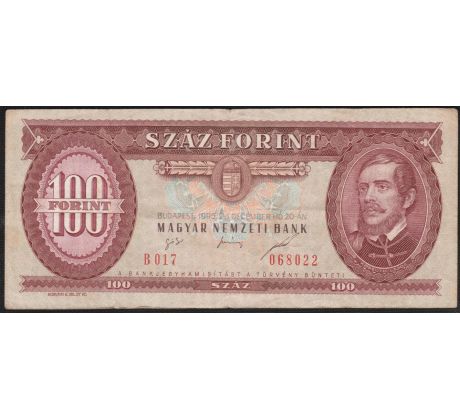 100 forint 1995 Maďarsko
