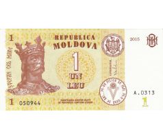 1 leu 2015 Moldavsko