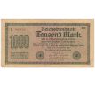 1 000 reichsbankovka 1922 Nemecko
