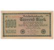 1 000 reichsbankovka 1922 Nemecko