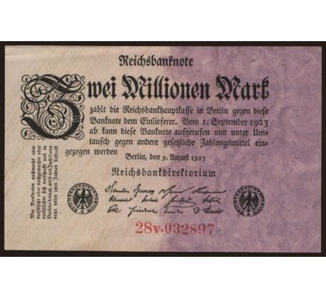 2 000 000 marka 1923 nemecko