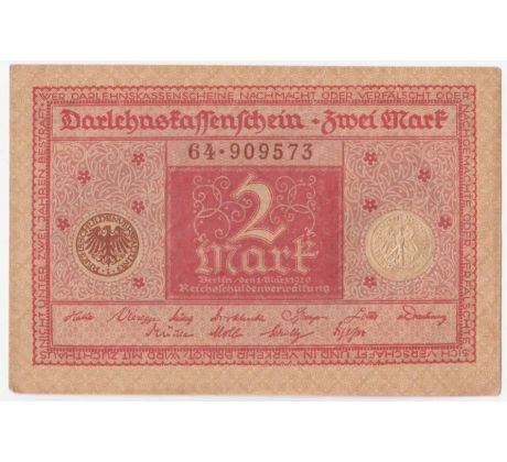 2 marka 1920 Nemecko