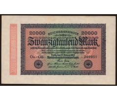 20 000 marka 1923 Nemecko /02/