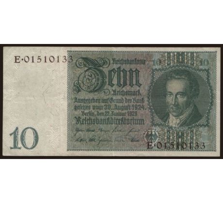 Nemecko 10 reichsmark 1929