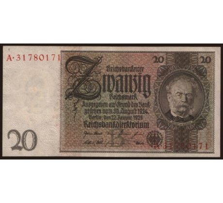 20 reichsmark 1929 Nemecko /03/