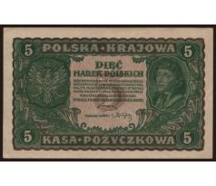 5 marka 1919 Polsko