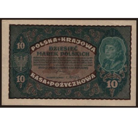 10 marka 1919 Polsko
