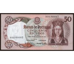 50 escudos 1964 Portugalsko