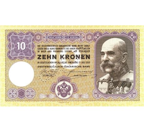 10 kronen 2021 "Franc Jozef I"