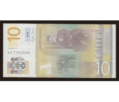 Srbsko 10 dinar 2013 Srbsko