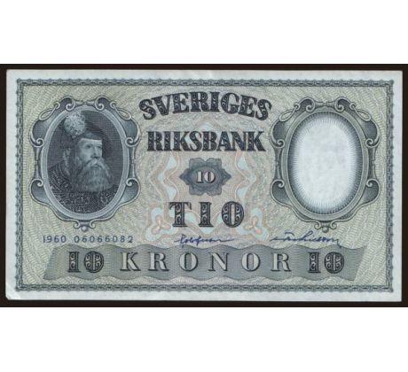 10 kronor 1953-62 Švédsko