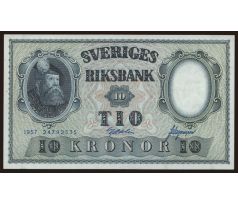 10 kronor 1953-62 Švédsko /02/