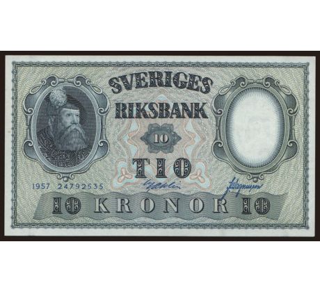 10 kronor 1953-62 Švédsko /02/