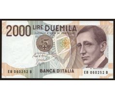 2 000 líra 1990-92 Taliansko