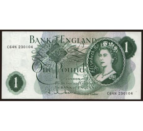 1 pound 1962 Velká Británia