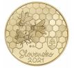 5€ 2021 Včela medonosná