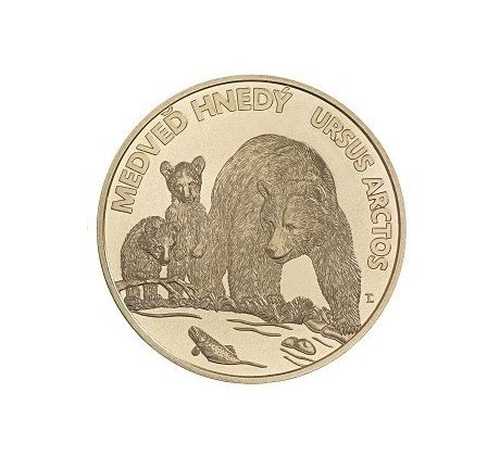 5€ 2023 Medveď hnedý