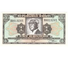 1 gourde 1984-85 Haiti