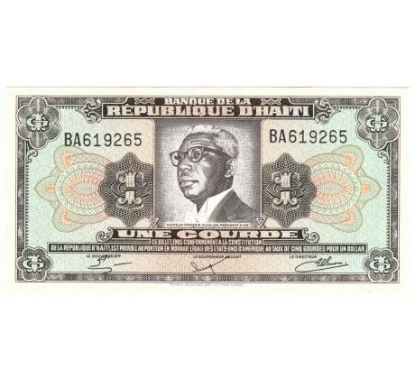 1 gourde 1984-85 Haiti